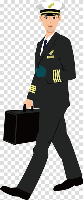 Airplane, Aircraft Pilot, Pilot In Command, Flight Attendant, Aviation, Airline Pilot, Crew, Cartoon transparent background PNG clipart