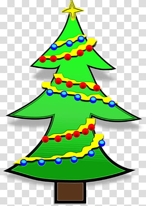Christmas tree, Watercolor, Paint, Wet Ink, Christmas Decoration, Oregon Pine, Colorado Spruce, Christmas Ornament transparent background PNG clipart thumbnail