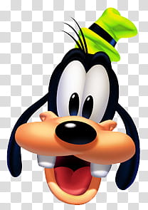 Caras de los personajes de Mickey Mouse, Goofy illustration transparent background PNG clipart