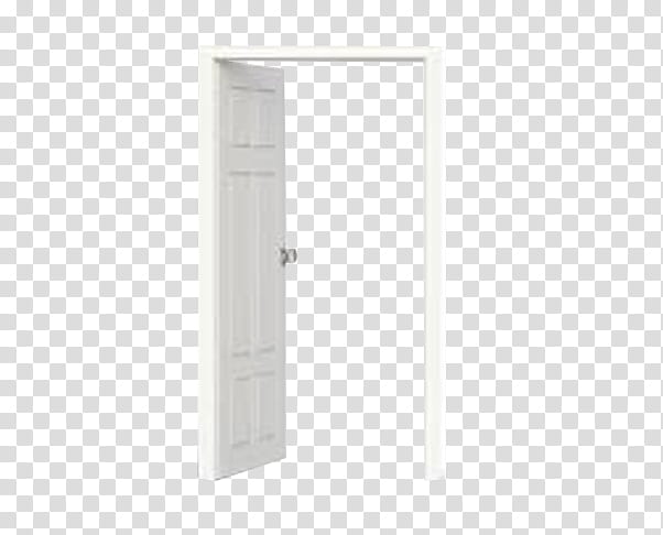 Open Door, white wooden door transparent background PNG clipart
