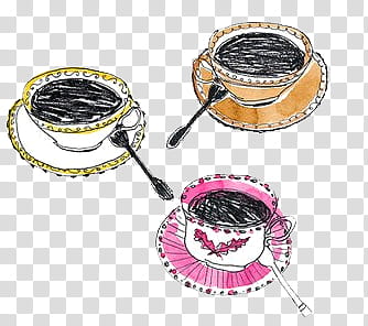 cup with saucer illustration transparent background PNG clipart