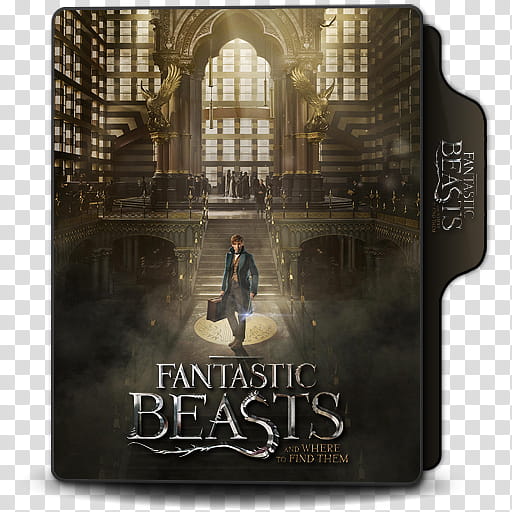 Fantastic Beasts  Folder Icons, Fantastic Beasts and Where to Find Them v transparent background PNG clipart