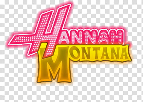Hannah Montana logo transparent background PNG clipart