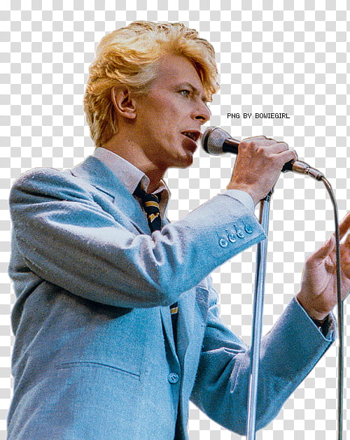 David Bowie transparent background PNG clipart