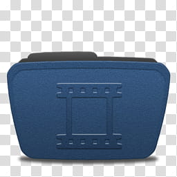 Grain Folders, rectangular blue metal frame transparent background PNG clipart