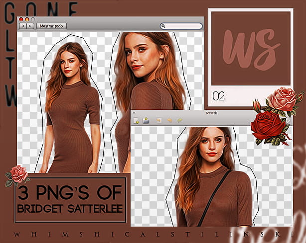 Bridgetsatterlee o ws, of editing application transparent background PNG clipart