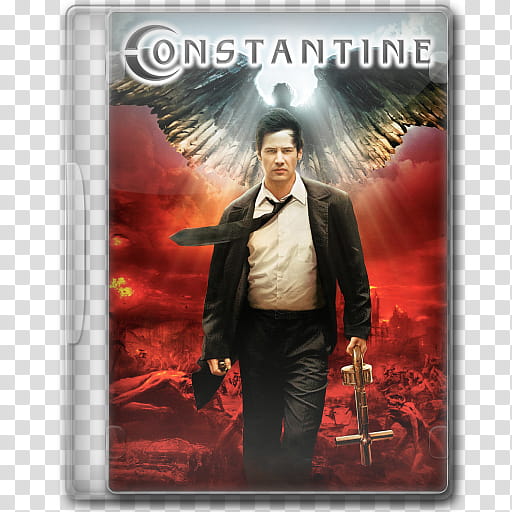 the BIG Movie Icon Collection C, Constantine, Constantine movie folder transparent background PNG clipart