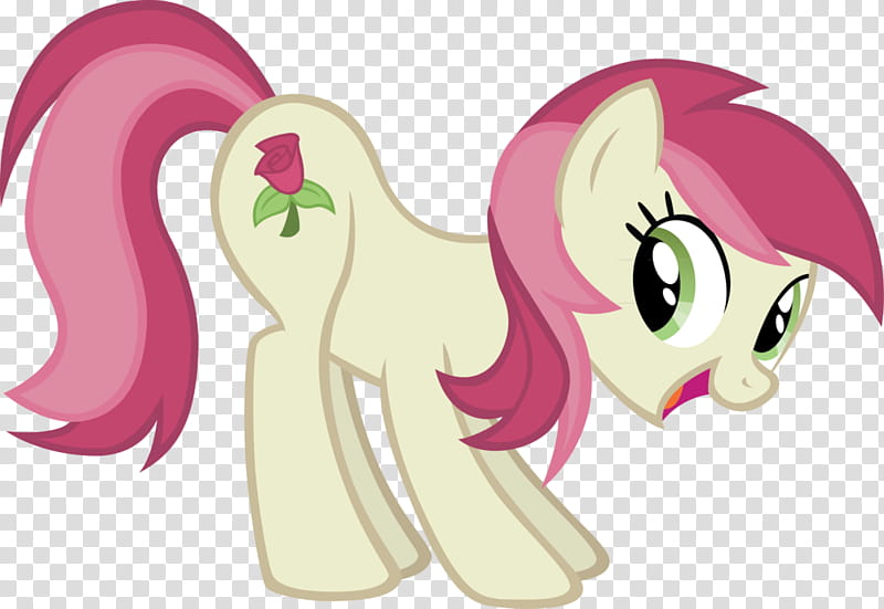 Roseluck Fun, Little Pony character transparent background PNG clipart