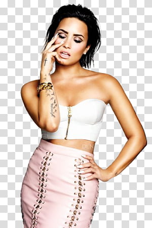 Demi Lovato, 1 transparent background PNG clipart thumbnail