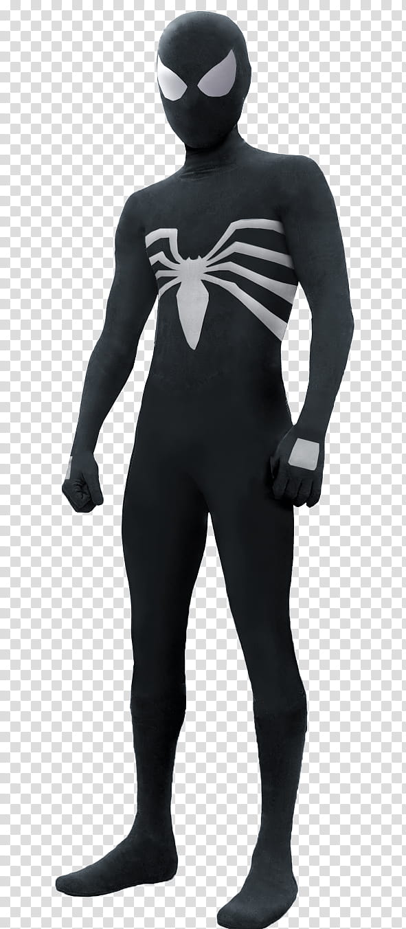 Spiderman Black Suit  transparent background PNG clipart