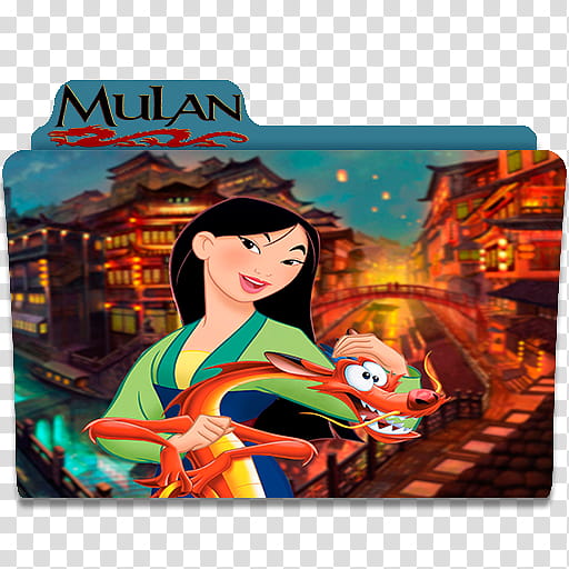 Mulan Folder Icon, Mulan transparent background PNG clipart