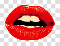 Miscellaneous s, red lips transparent background PNG clipart