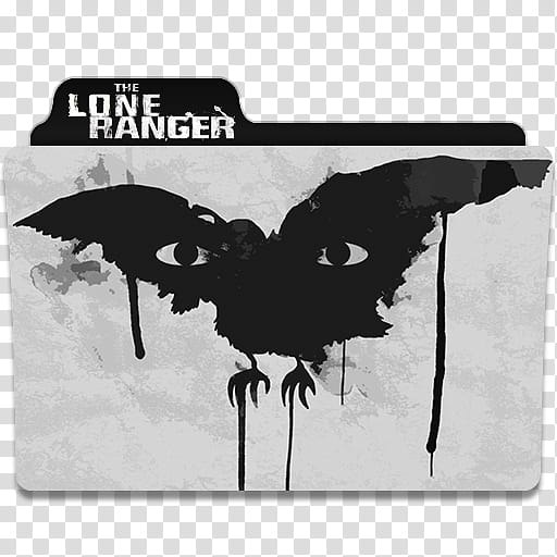 The Lone Ranger Folder Icon transparent background PNG clipart