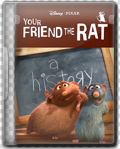 Pixar Short Movie Icon Complete Collection  , () Your Friend the Rat transparent background PNG clipart