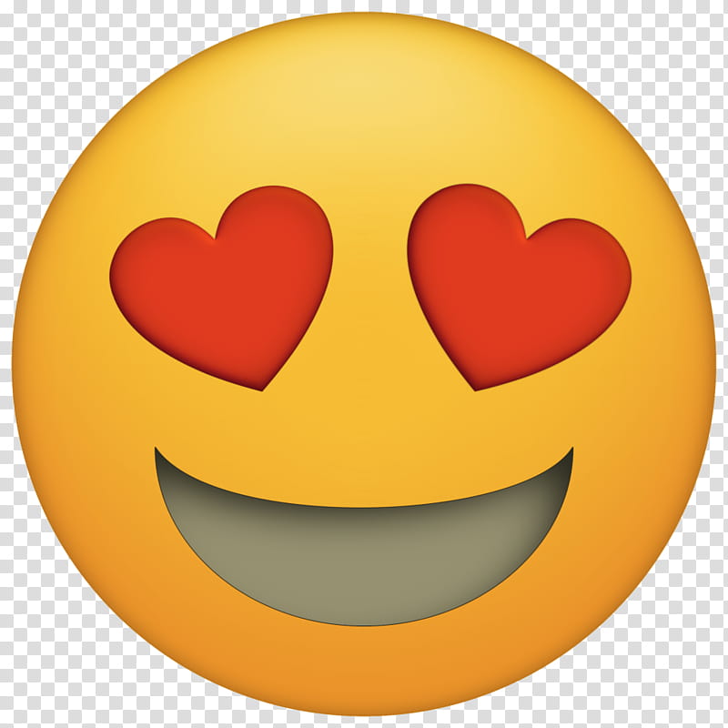 Cartoon Eyes, Emoji, Emoticon, Heart, Smiley, Face, Yellow, Facial ...