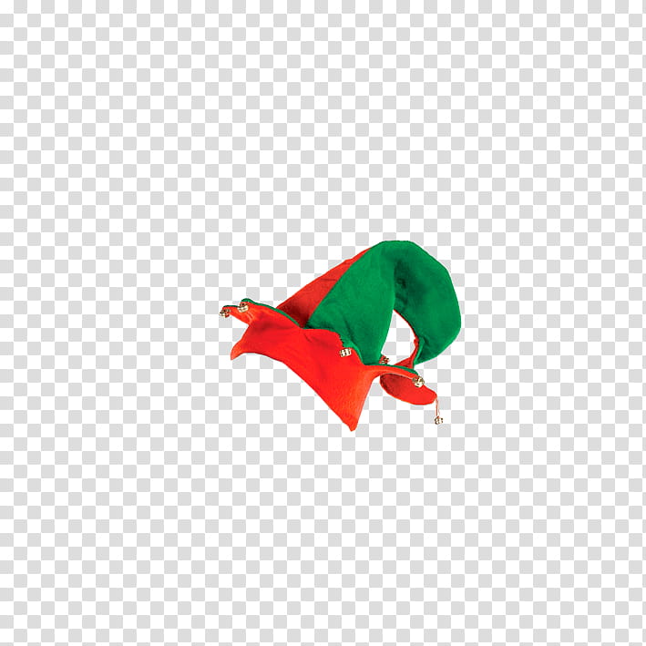 red and green elf hat transparent background PNG clipart