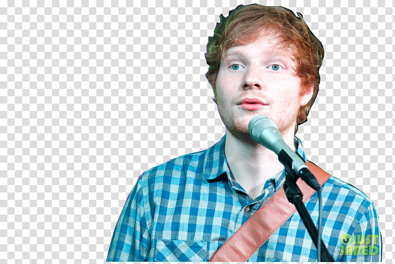 Ed Sheeran presentacion  de Julio , Ed Sheeran in front of microphone transparent background PNG clipart