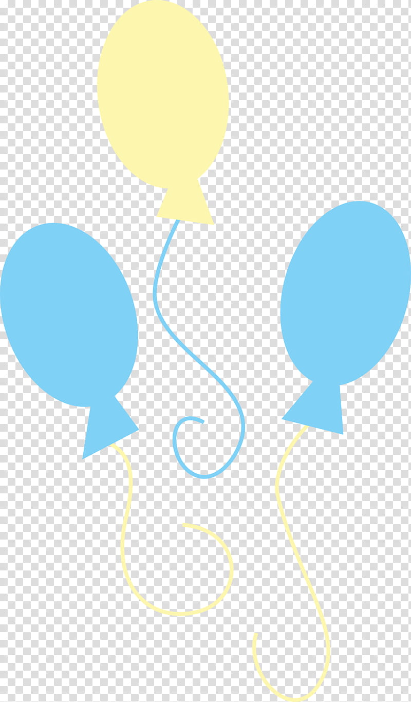 Pinkie Pie Cutie Mark with SVG, yellow and blue balloons transparent background PNG clipart