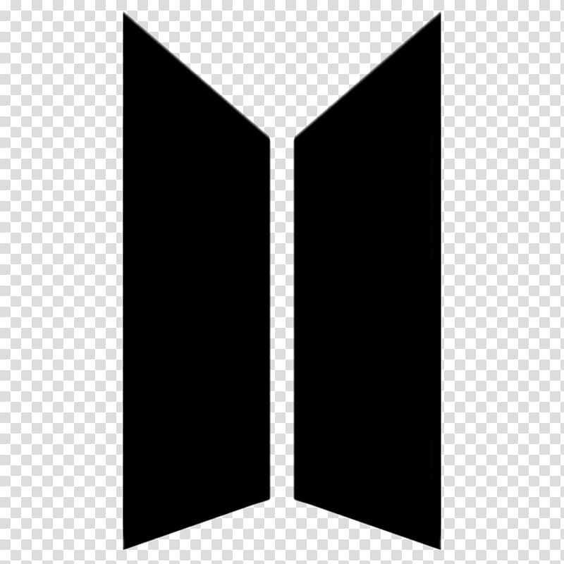 BTS New Logo  BTSxARMY Version , black logo transparent background PNG clipart