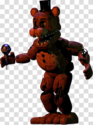 Withered Freddy New Textures Cuerpo completo png