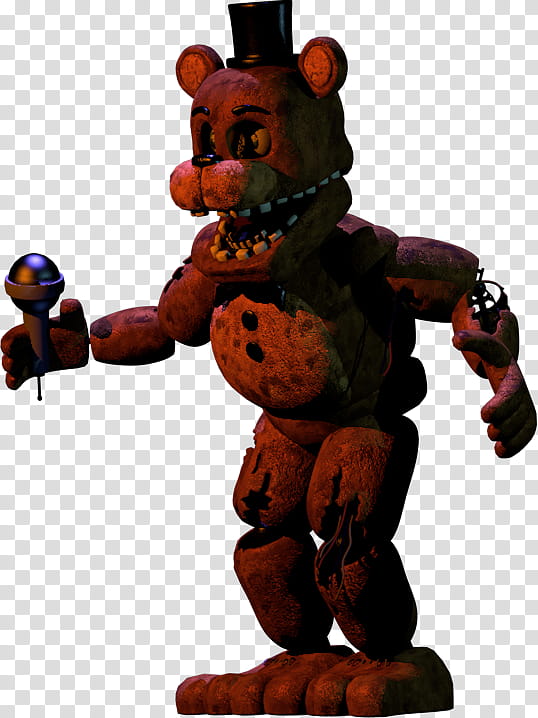 Withered Freddy Render png