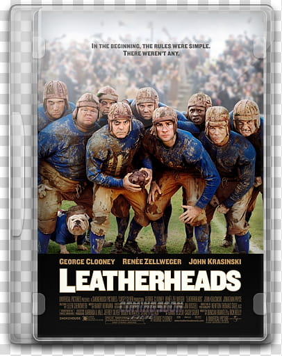 DVD Case v collection part , leatherheads transparent background PNG clipart