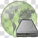 Stinger Icons, networkdrive-disconnected transparent background PNG clipart