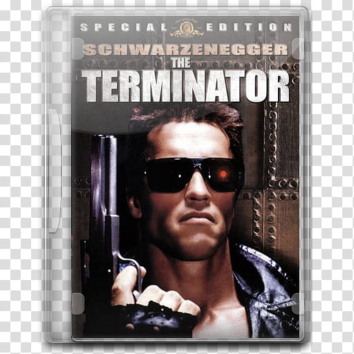 DVD  The Terminator, The Terminator  icon transparent background PNG clipart