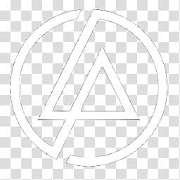 LinkinPark Meteora icons, minutesmidnite-logo, round white logo art transparent background PNG clipart