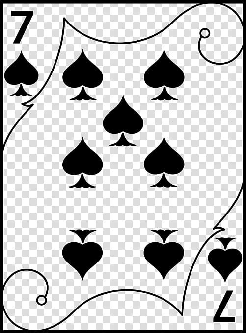  of spades playing card illustration transparent background PNG clipart