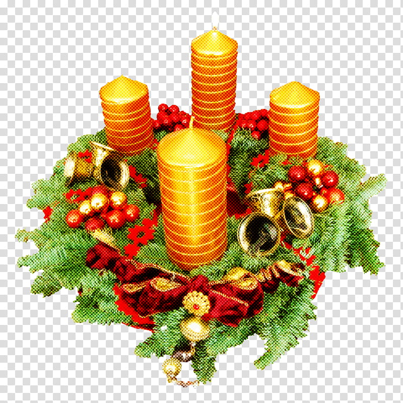 Christmas decoration, Leaf, Flower, Plant, Floristry, Holly, Floral Design, Candle transparent background PNG clipart