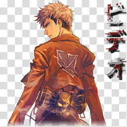 Anime Folder Icon Shingeki no Kyojin Pack , Video transparent background PNG clipart