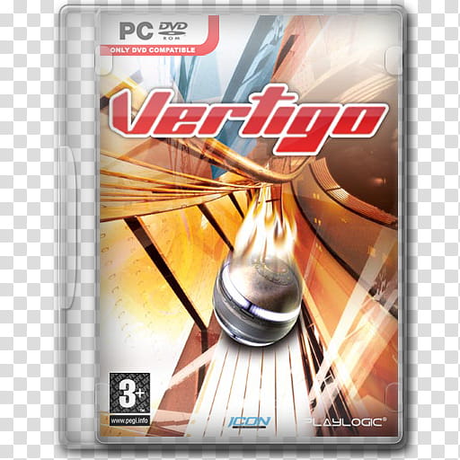 Game Icons , Vertigo, Vertigo PC game case transparent background PNG clipart