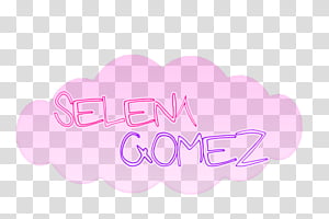 TEXTO DE SELENA GOMEZ transparent background PNG clipart thumbnail