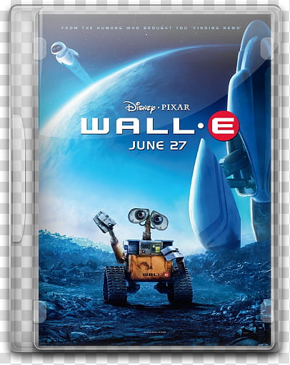 DVD Case v collection part , wall-e transparent background PNG clipart