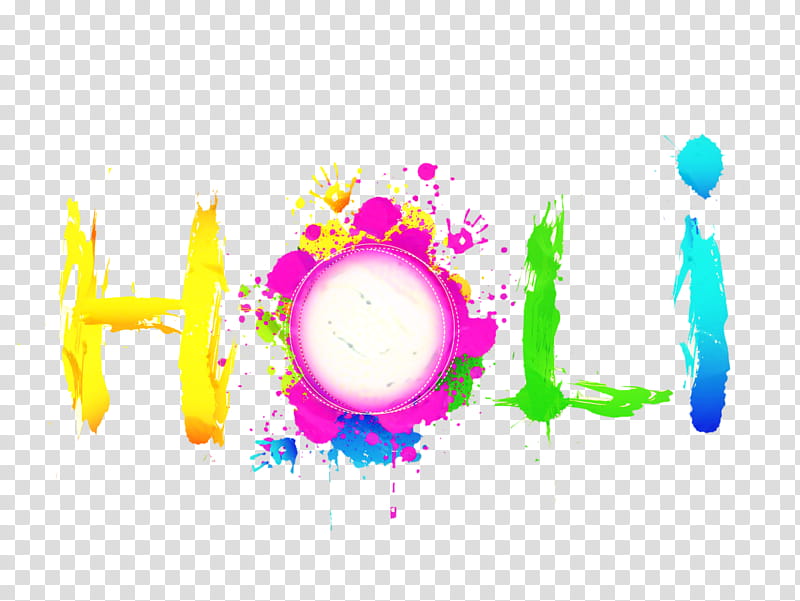 Happy holi, Text, Line, Logo transparent background PNG clipart | HiClipart