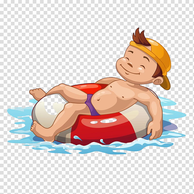 cartoon muscle recreation animation swimming, Cartoon transparent background PNG clipart