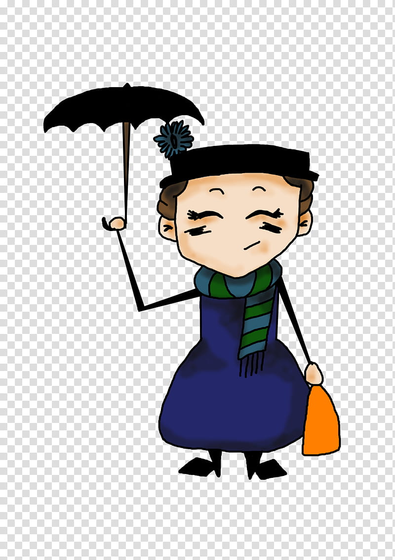 Umbrella, Drawing, Film, Mary PoPpins, Silhouette, Visual Arts, Cartoon transparent background PNG clipart