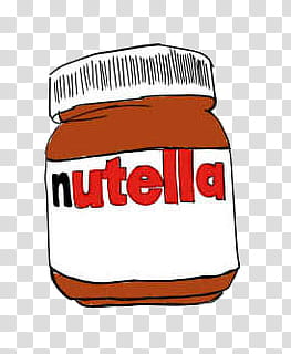 S, Nutella artwork transparent background PNG clipart