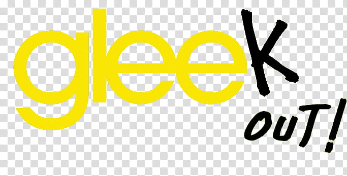 GLEEK OUT transparent background PNG clipart