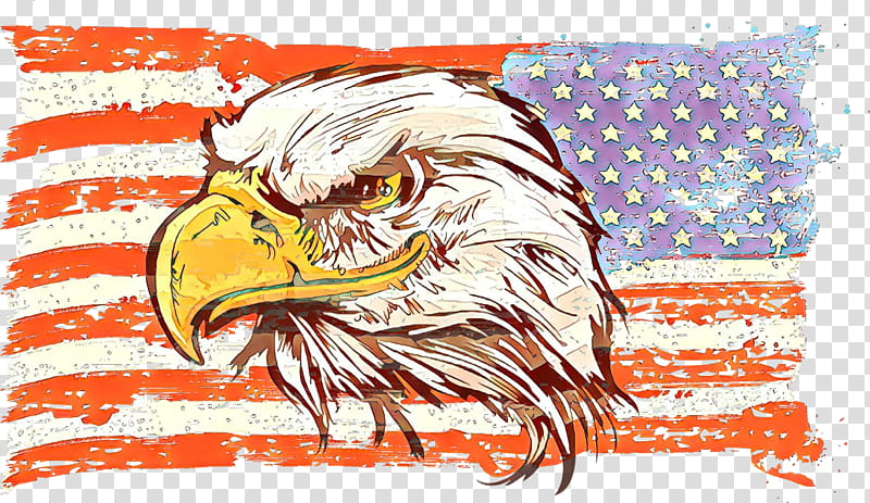 Independence Day Text, Cartoon, United States, Flag, Flag Of Puerto Rico, Benjamin Franklin, Bald Eagle, Bird transparent background PNG clipart