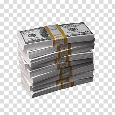MONEY,  US dollar banknote lot transparent background PNG clipart