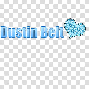 Textos de Dustin Belt transparent background PNG clipart