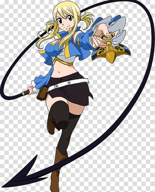 Lucy Heartfilia Movie, woman holding whip transparent background PNG clipart