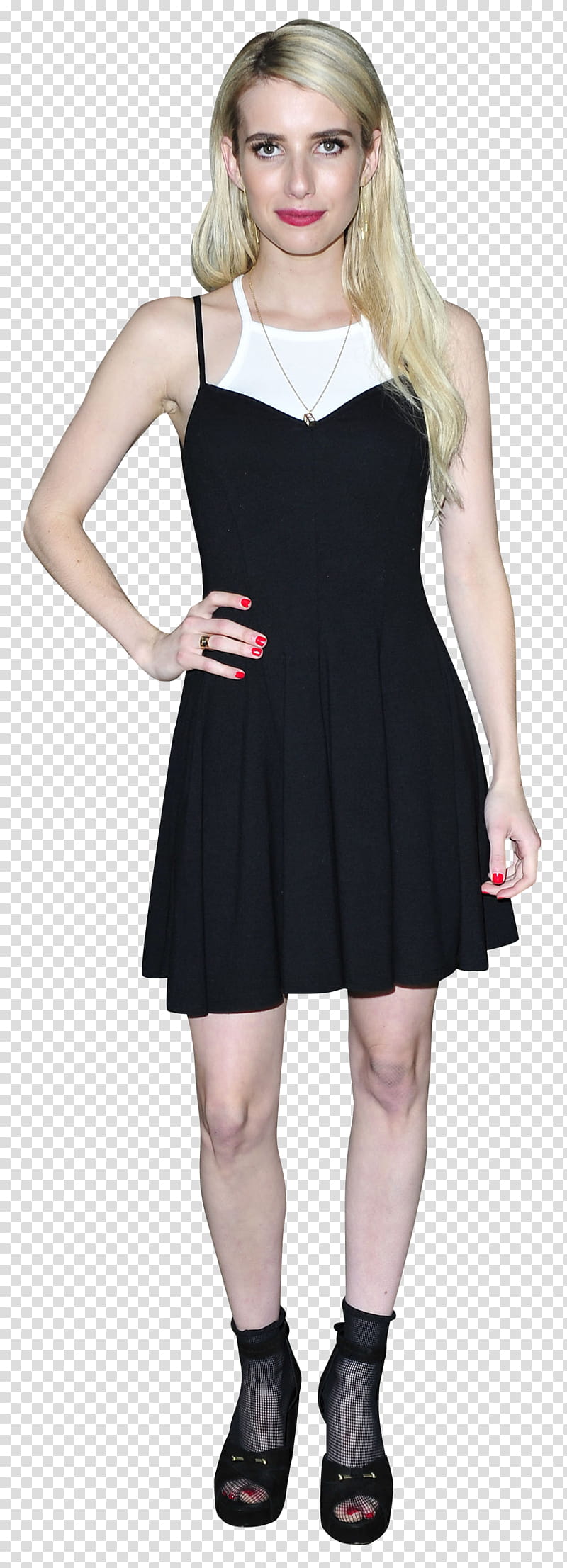 EMMA ROBERTS,  transparent background PNG clipart