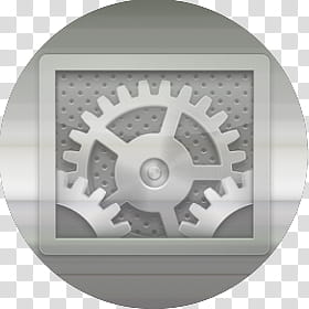 Aluminium Icon Set, System Preferences, settings icon transparent background PNG clipart