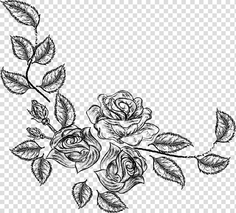 Spring flowers , black flower illustration transparent background PNG clipart