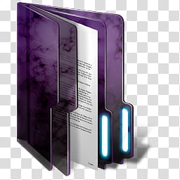 Purple Windows  Folders, folder icon transparent background PNG clipart
