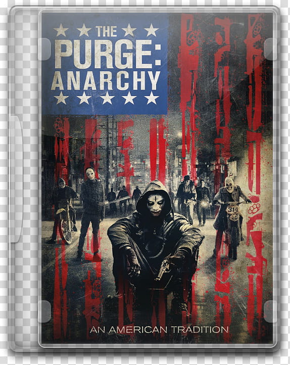 The Purge Collection DVD Folder Icons, the purge, anarchy transparent background PNG clipart