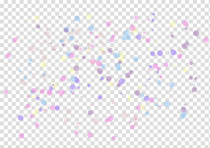 Confetti, pink and purple polka-dot artwork transparent background PNG clipart
